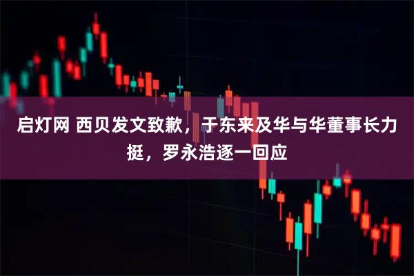 启灯网 西贝发文致歉，于东来及华与华董事长力挺，罗永浩逐一回应